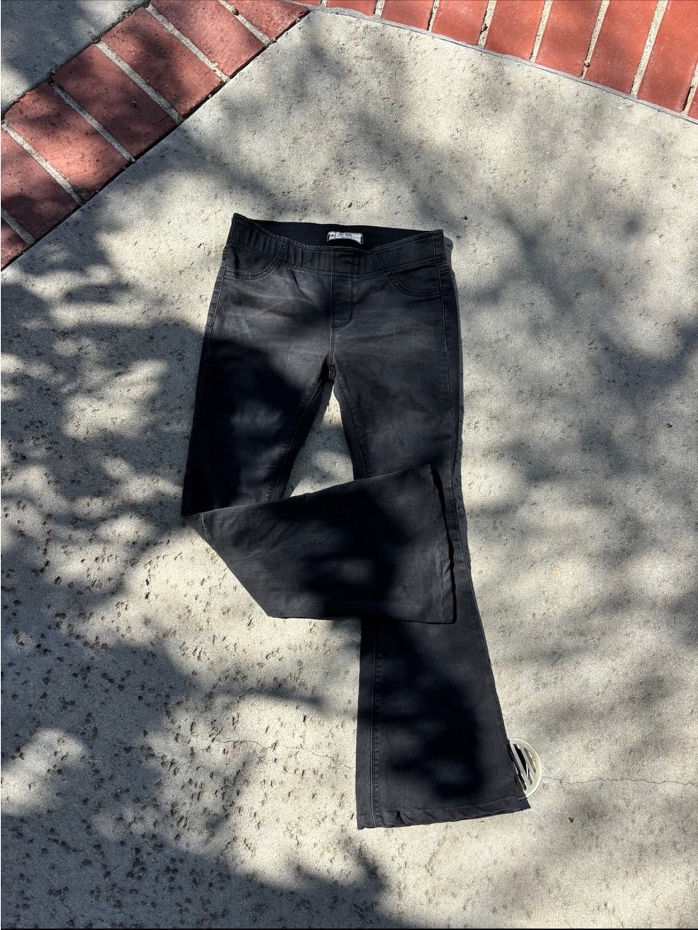 Free People Black Flared Jeans